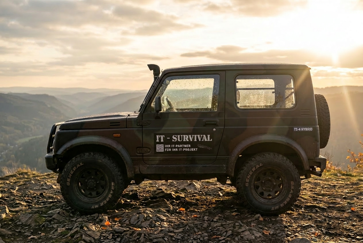 Neu erzeugte Suzuki Samurai Offroad-Szene 5